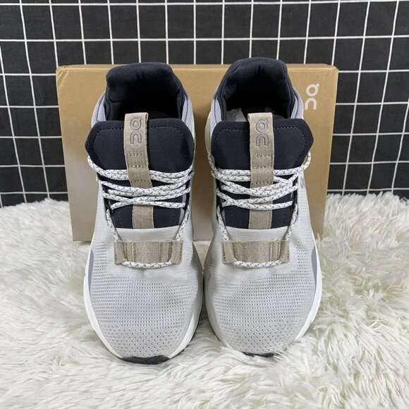 New ON Running Cloud Cloudnova Women's White Sand Running Sneaker - Picture 2 of 6